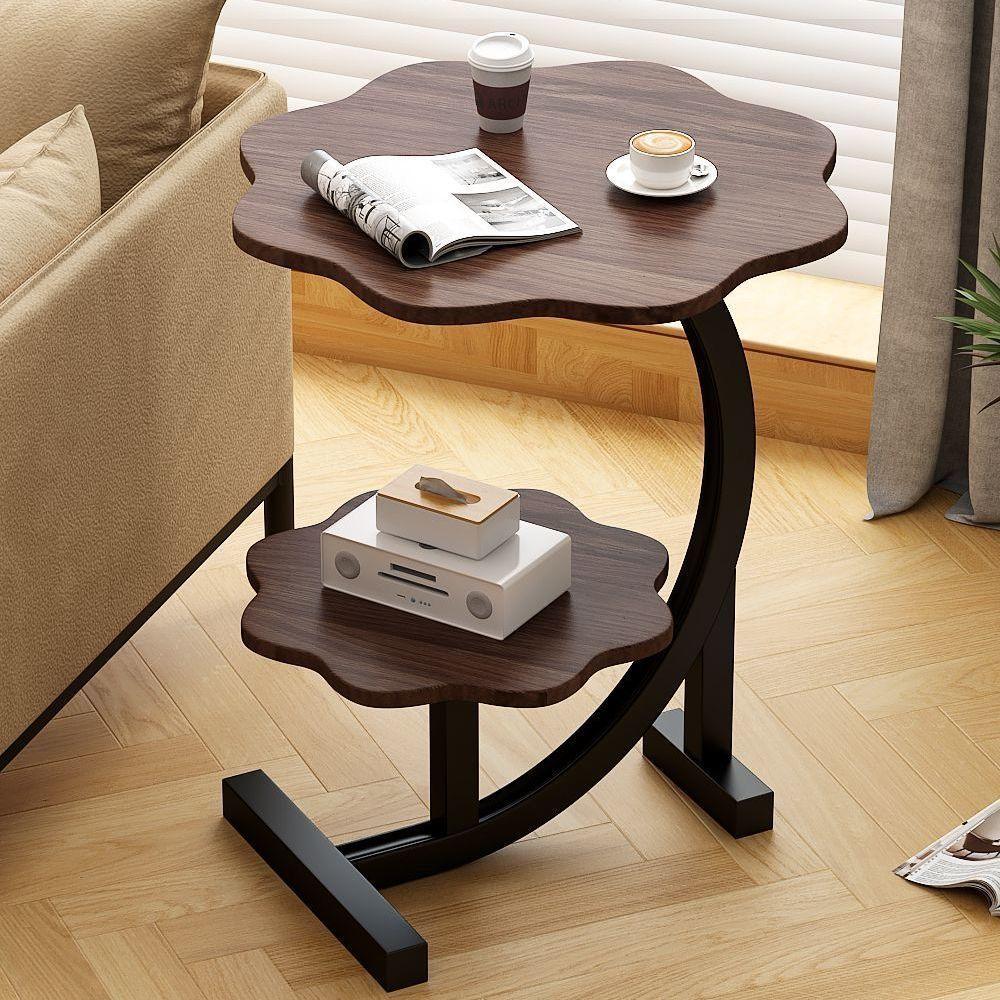 Two Step Rose Shape Side Table – Simple, Sleek, and Functional
